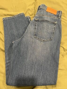 Lucky Brand Straight Blue Mom Denim Jeans